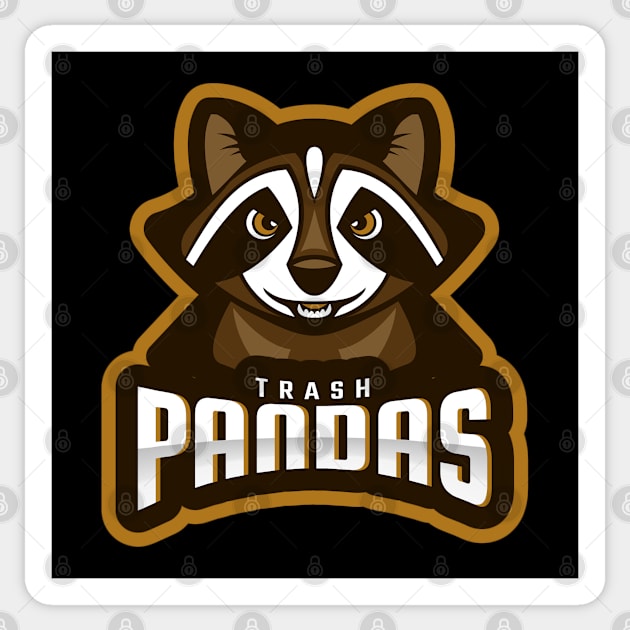 Trash Pandas Sticker by teecloud